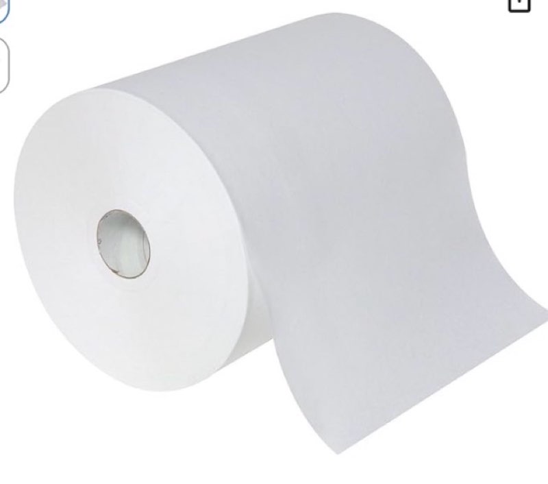 enmotion georgia pacific 89460 high capacity paper towels, roll, poly-bag protected, white