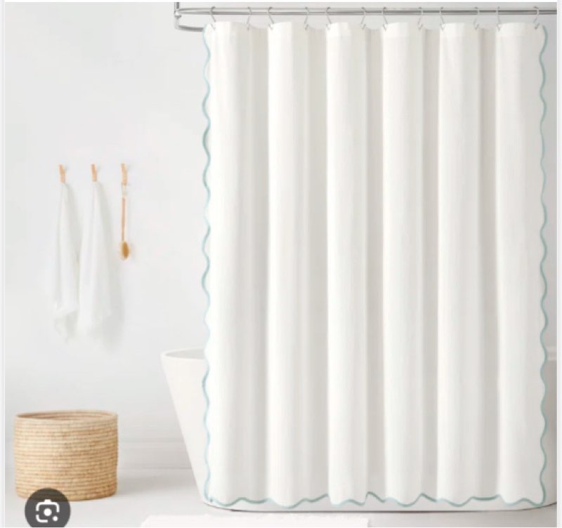 Houston Solid Color Shower Curtain