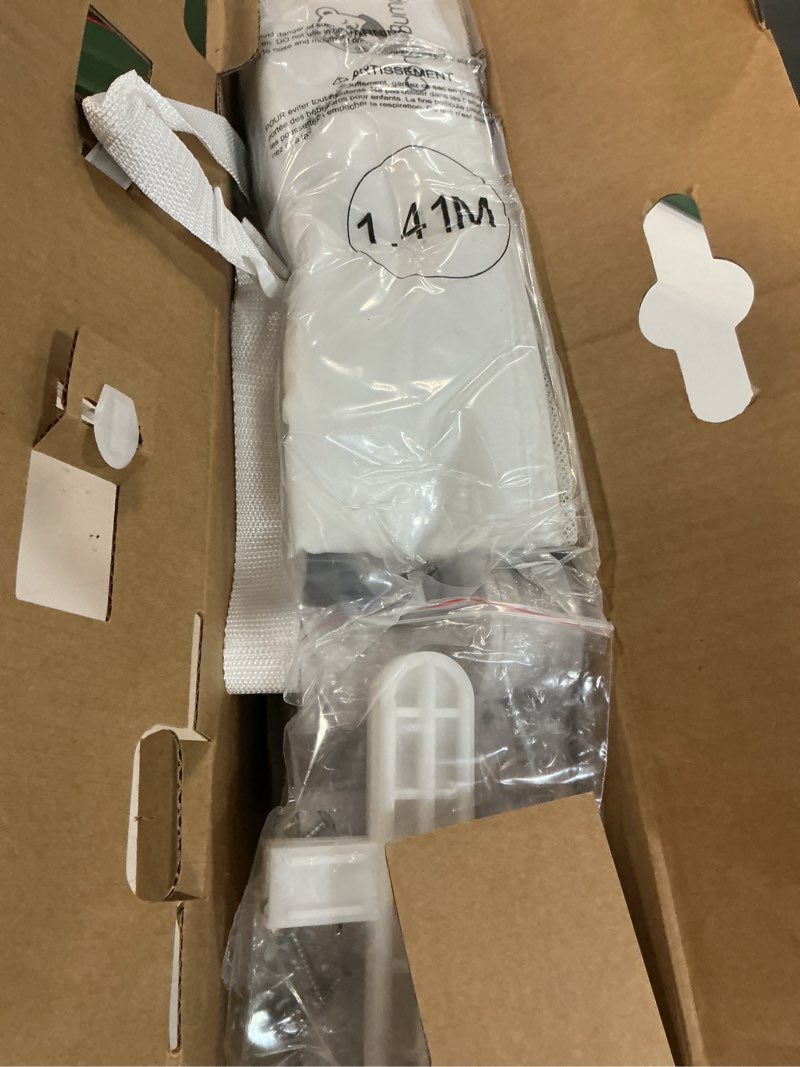 Condition photo showing Good Condition for ComfyBumpy 1-Pack Bed Rail for Toddlers 55.5" L x 19.5" H | Toddler Bed Rails for Twin, Full, Queen & King Mattress Size | Swing Down Rail Guard | Mattress Side Rail for Kids | White White 55.5”L x 19.5”H | 1-Pack