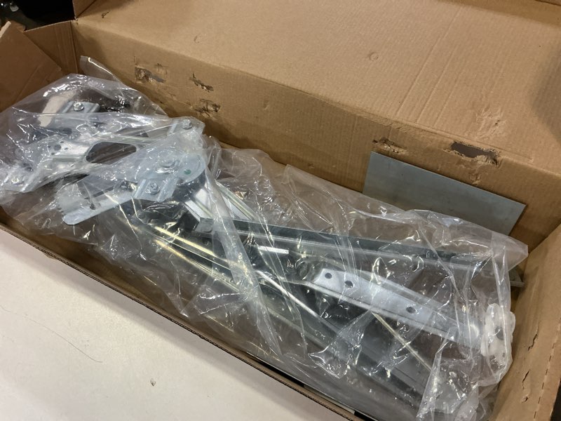 Condition photo showing Good Condition for front driver side power window regulator with motor fit for ford f250 f350 f450 f550 super duty, f650 f750 2000 2001 2002 2003 2004 2005 2006 2007 2008 2009 2010 2011 2012, excursion 00-05, left