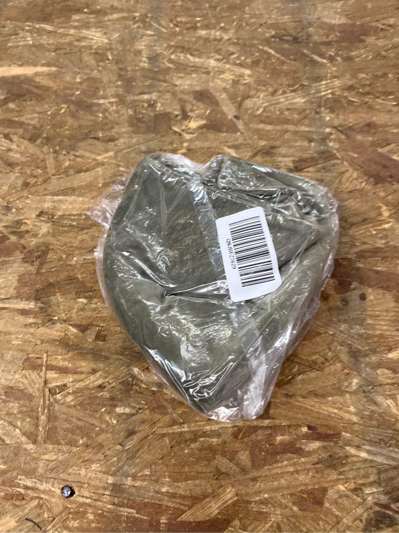 Condition photo showing Good Condition for classic cotton velvet pillow cover, 12x20, moss
