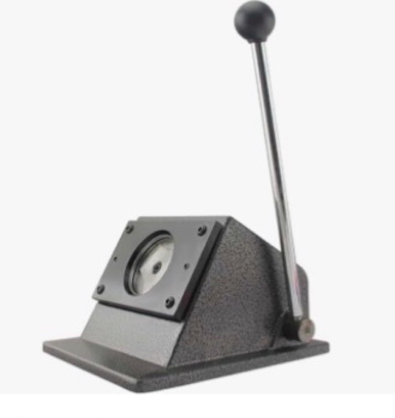 dcbadge button paper cutter,graphic punch die cutter of 70mm/2.75in,manual circle paper cutter tool 