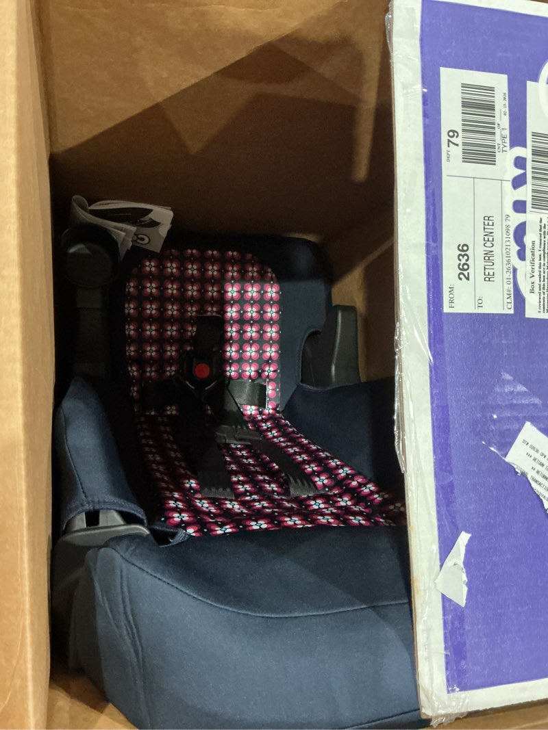 Condition photo showing Good Condition for cosco kids finale 2-in-1 toddler booster car seat, peony tiles ii