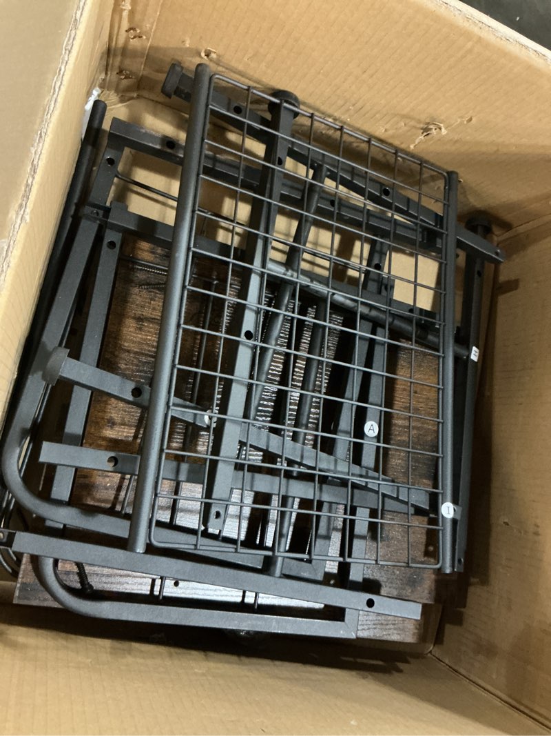 Condition photo showing Good Condition for towel rack free standing 3-tier m-shaped detachable dividers, durable metal towel holder for bathroom, pool towel rack, space-saving towel storage organizer, modern bath towel shelf patent pending vintage 3 tier