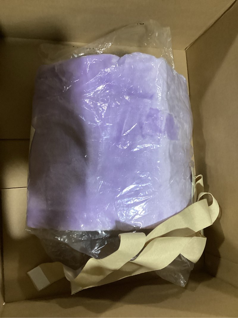 Condition photo showing Good Condition for continental bedding microfleece bed blanket | soft lightweight cozy bed blanket | warm plush fleece for all seasons | full size, 108" x 90", lavender twin xl lavender