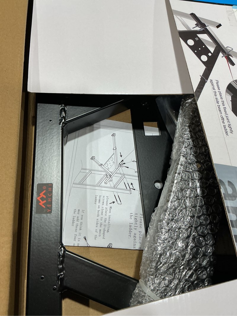 Condition photo showing New/Like New for ladder stabilizer for roof,ladder stabilizer,wall standoff,ladder accessory safety stability easy use,380 lbs weight rating,black