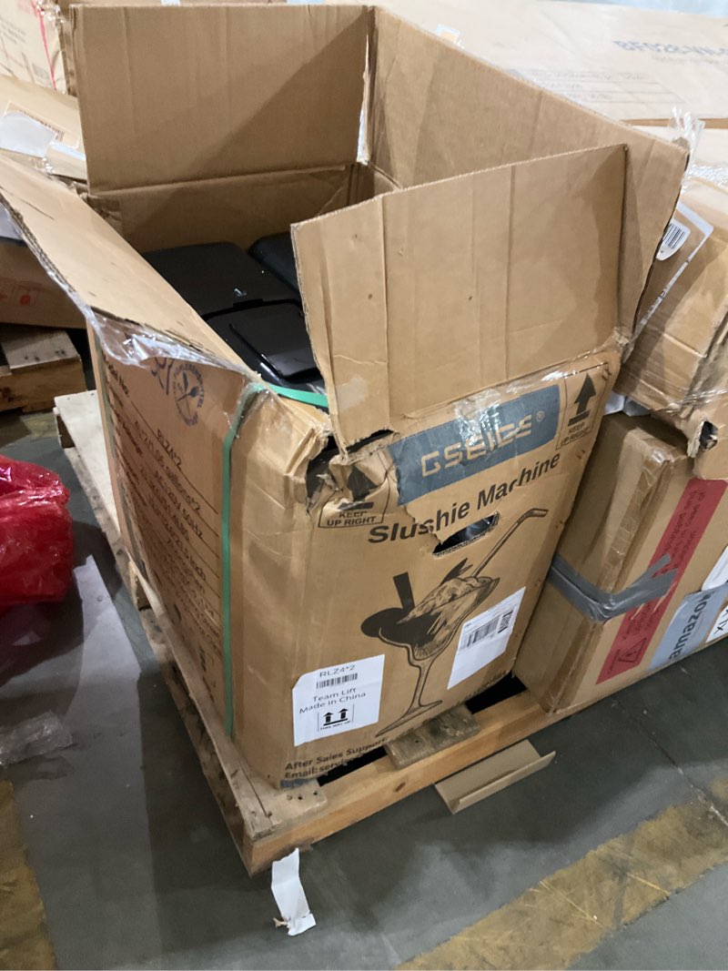 Condition photo showing As Is for slushie machine