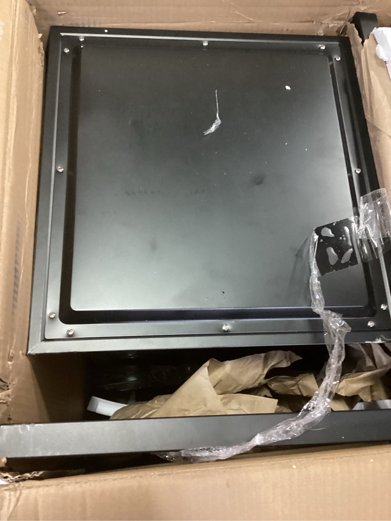 Condition photo showing As Is for Nostalgia Popcorn Maker Machine - Professional Cart With 8 Oz Kettle Makes Up to 32 Cups - Vintage Popcorn Machine Movie Theater Style - Black 8 Oz Black