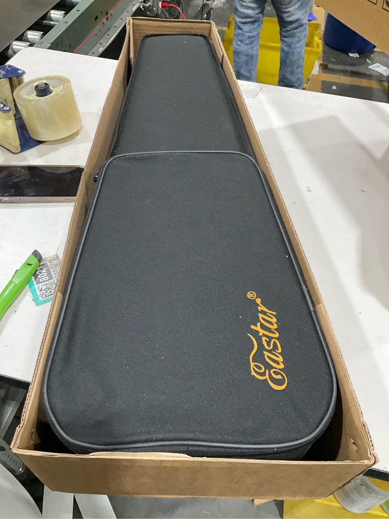 Condition photo showing Good Condition for Eastar 3/4 Violin for Beginners, Violins Kit for Student, Fiddle with Hard Case, Rosin, Shoulder Rest, Bow, and Extra Strings (Imprinted Finger Guide on Fingerboard) 3/4 Glossy