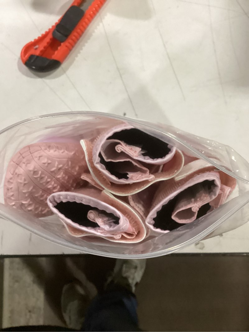 Condition photo showing Good Condition for Aokown Dog Shoes for Medium Dogs, Large Dog Boots for Winter Snow, Hot Pavement, Dog Booties & Paw Protectors Pink Size 3 Waterproof-Pink #3(1.96" inner width) for 31-38 lbs