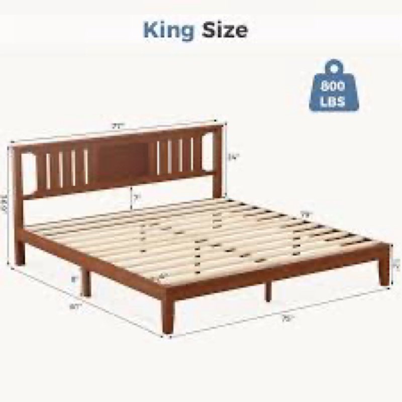 Bed Frame  FD-BMC18CT-FDB