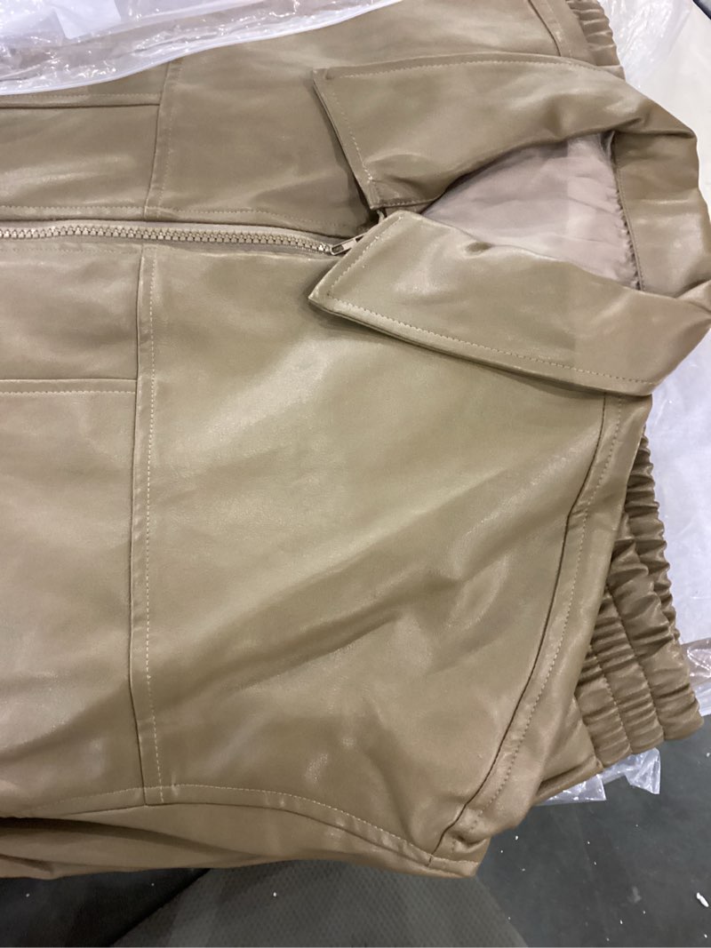 Light brown size large jacket
