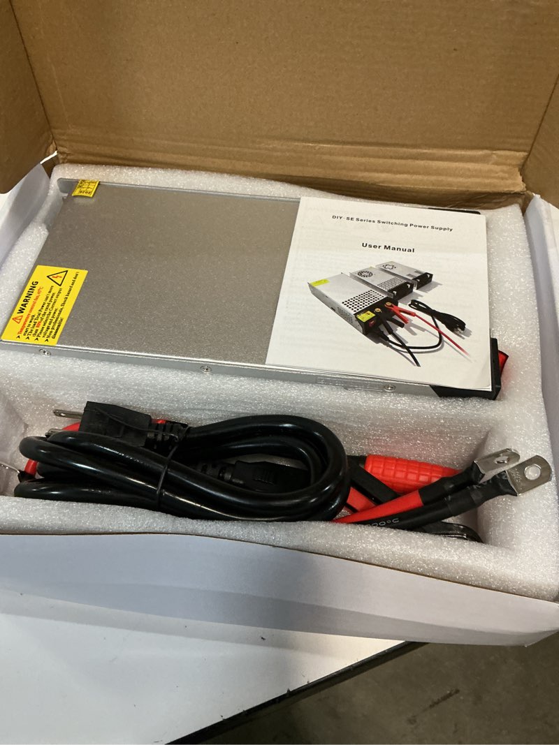 Condition photo showing Good Condition for new version ac to dc 48v 31a 1500w power supply,120v to 48v converter/110v to 48v converter for 48v rv, pump, led strip, lcd monitor (dc48v-31a-1500w)