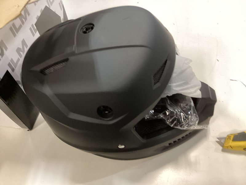 Condition photo showing Good Condition for ILM Youth Dirt Bike Helmets Kids ATV Helmet Motorcross BMX Off Road Motorbike with Goggles Gloves Mask DOT Model MT601Y (Matte Black, Youth-Large) Matte Black Youth-L