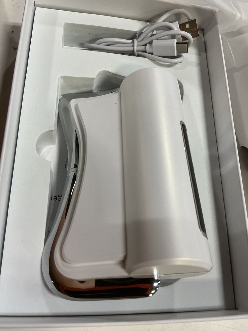 Condition photo showing New/Like New for heated muscle scraper massage tool,4 in 1 electric fascia knife gua sha tool for whole body relaxation & skincare with light-care 4 modes 3 levels, for deep tissue-white