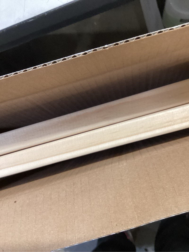 Condition photo showing Good Condition for Evenflo Walk-Thru Top of Stairs Baby Gate, Natural Wood