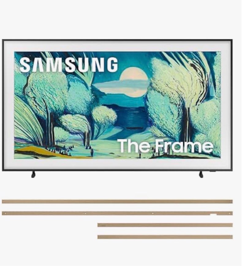 samsung 55" the frame customizable bezel (2026 model), magnetic, easy installation, vg-scfh55tkbza, 