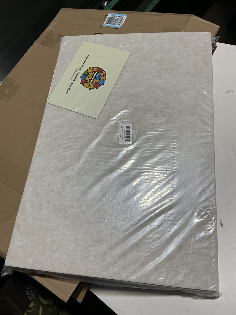 Condition photo showing Good Condition for Jigsaw Puzzle Board with 4 Sorting Trays, 1000 Pieces Playing Surface with Protective Cover, 31.5" x 24" Felt Display Board