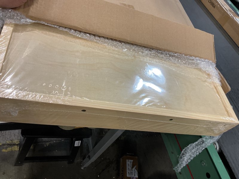 Condition photo showing Good Condition for 26''W x 21''D x 3''H Pull Out Cabinet Drawer Soft Close Slide Out Wood Organizer for Kitchen, Finished, Bottom and Side Assembly (Wood Drawer Part Width is 25inch)