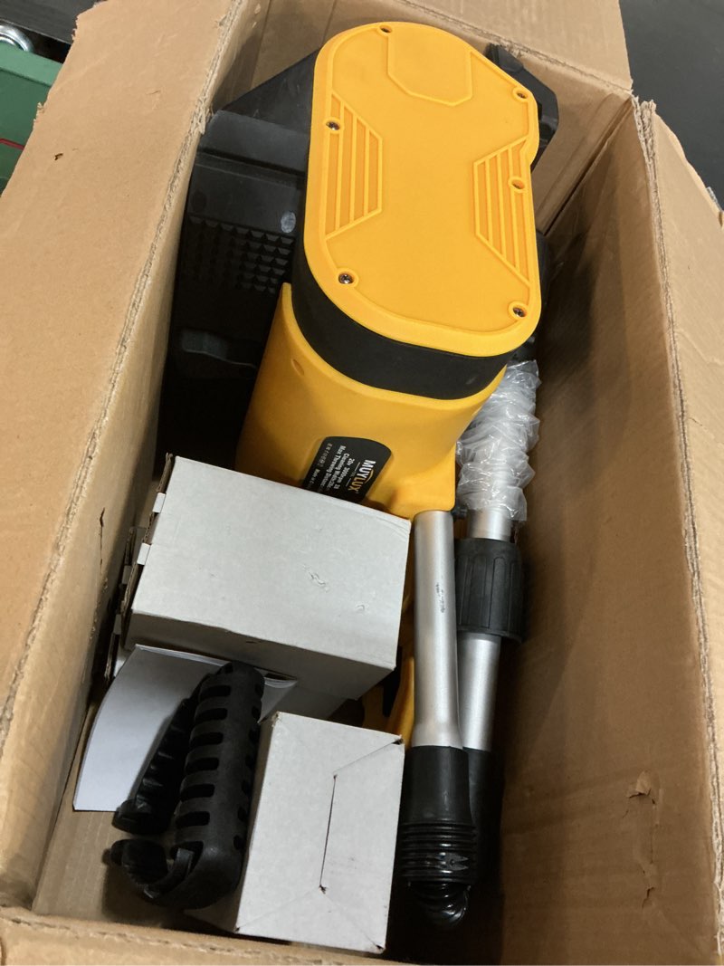 Condition photo showing Good Condition for Cordless Electric Snow Shovel, Brushless 12-Inch Width 6-Inch Depth Snow Blower, Lightweight Snow Thrower Machine, Efficient Snow Removal with Battery and Charger, 2 Batteries