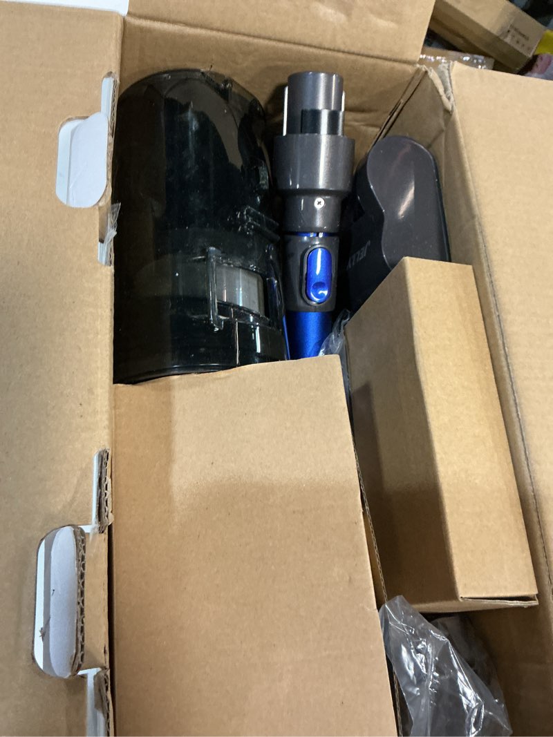 Condition photo showing As Is for Cordless Vacuum Cleaner, Upgraded 600W 50KPA 70Mins Cordless Stick Vacuum Cleaner with Self-Standing and Touch Screen, Anti-tangle Wireless Vacumm, Vacuum Cleaners for Home/Pet Hair/Carpets/Floors