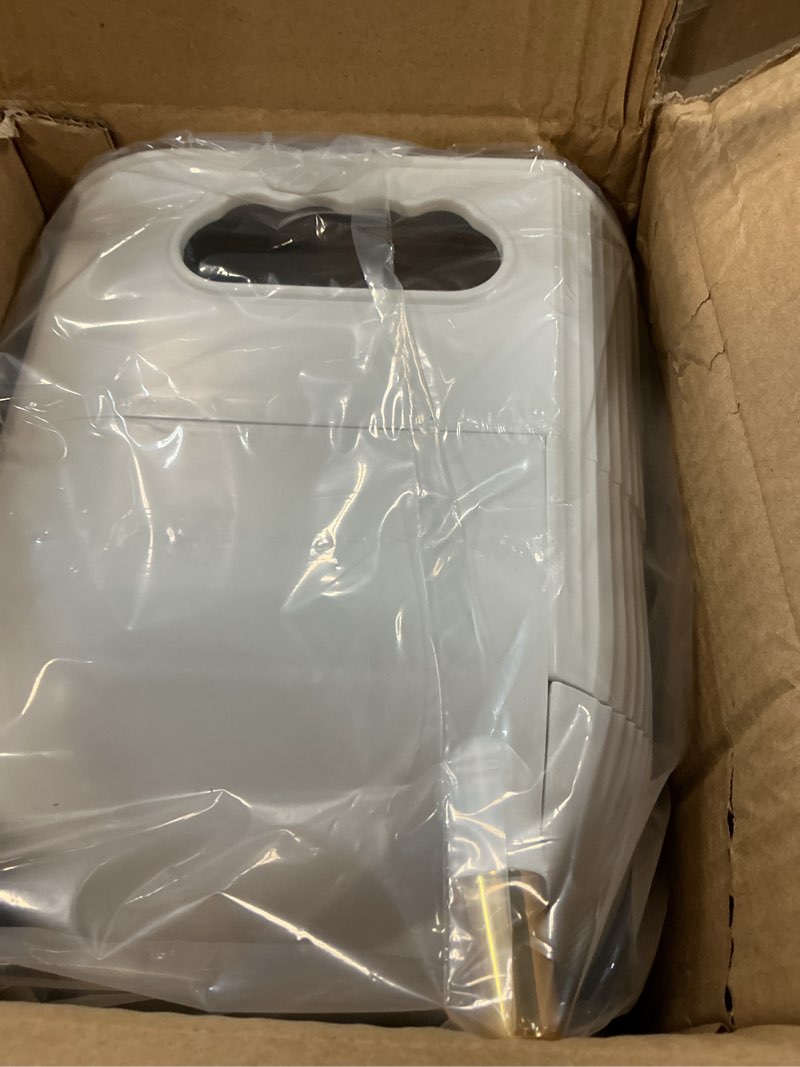 Condition photo showing New/Like New for Makeup Organizer with Drawers for Vanity,Spacious Large Cosmetic Display Case,Bathroom Countertop Plastic Storage for Skin Care Products?White