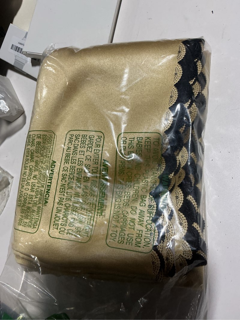 Condition photo showing Good Condition for adhesive curtain 100% blackout no-drill easy install for bedroom blinds light blocking (beige-35 w x 84" l-1p) 35"w x 84"h beige