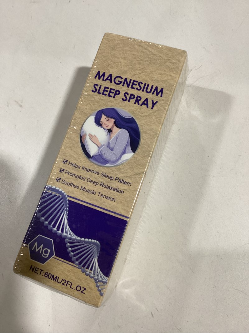 Magnesium sleep spray