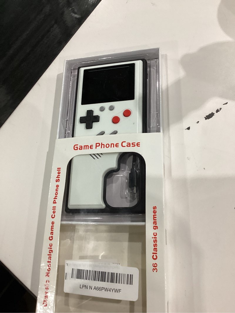 Condition photo showing Good Condition for Game Phone Case for Samsung Galaxy S22 Ultra, Nostalgic Game Case for Samsung Retro Playable Gaming Design, Classic Creative Funny Birthday Gifts, White White for Galaxy S22 Ultra