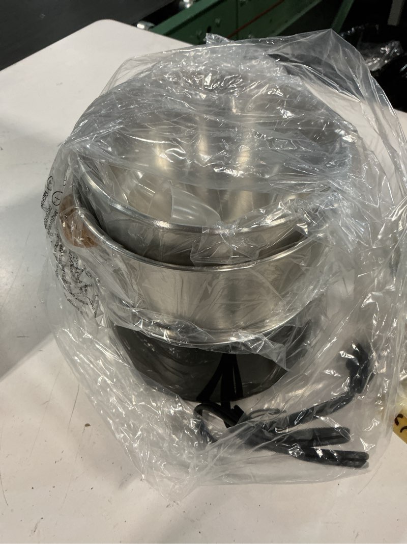 Condition photo showing Good Condition for Hard Boiled Egg Cooker - CACHOO 14-Egg Rapid Stainless Steel Egg Boiler with 30-Min Timer & Auto Shut Off, Compact Electric Vegetable Steamer for Cooking, Dishwasher Safe, Black Black 2-Tier
