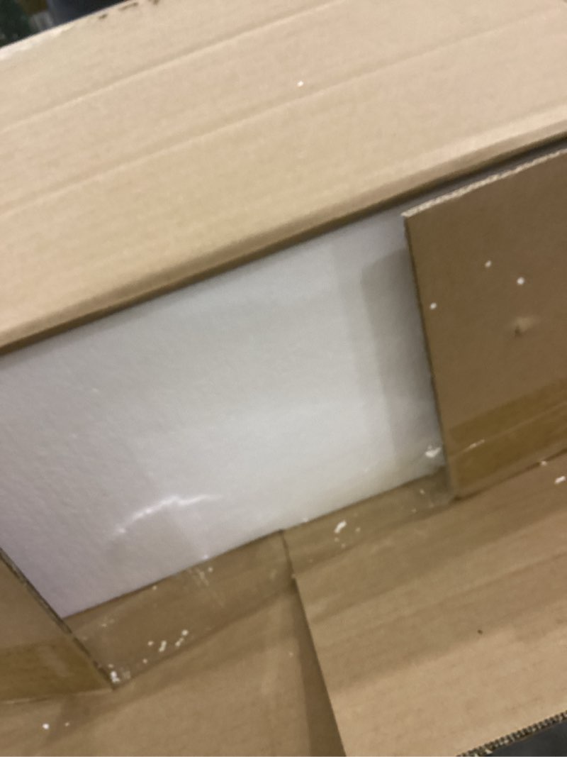 Condition photo showing New/Like New for Floor TV Stand for 40 43 50 55 65 75 Inch LED LCD Screens,Corner TV Stand with Sintered Stone Shelving,Swivel Holds up to 88Lbs,Max VESA 600x400mm(VC-Z1618)