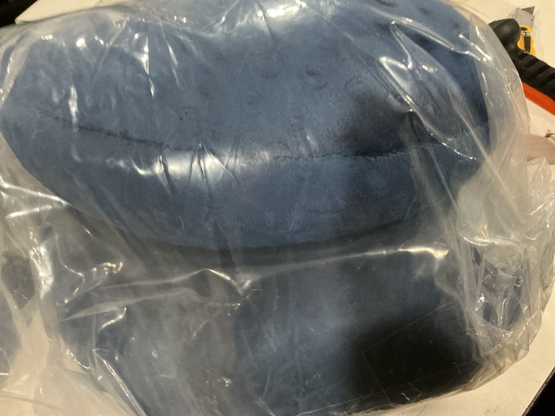 Condition photo showing Good Condition for bbl pillow after surgery for butt sleeping sitting, driving donut hemorrhoid pillow, seat support hip cushion, cotton bbl post surgery recovery must haves (dark blue)