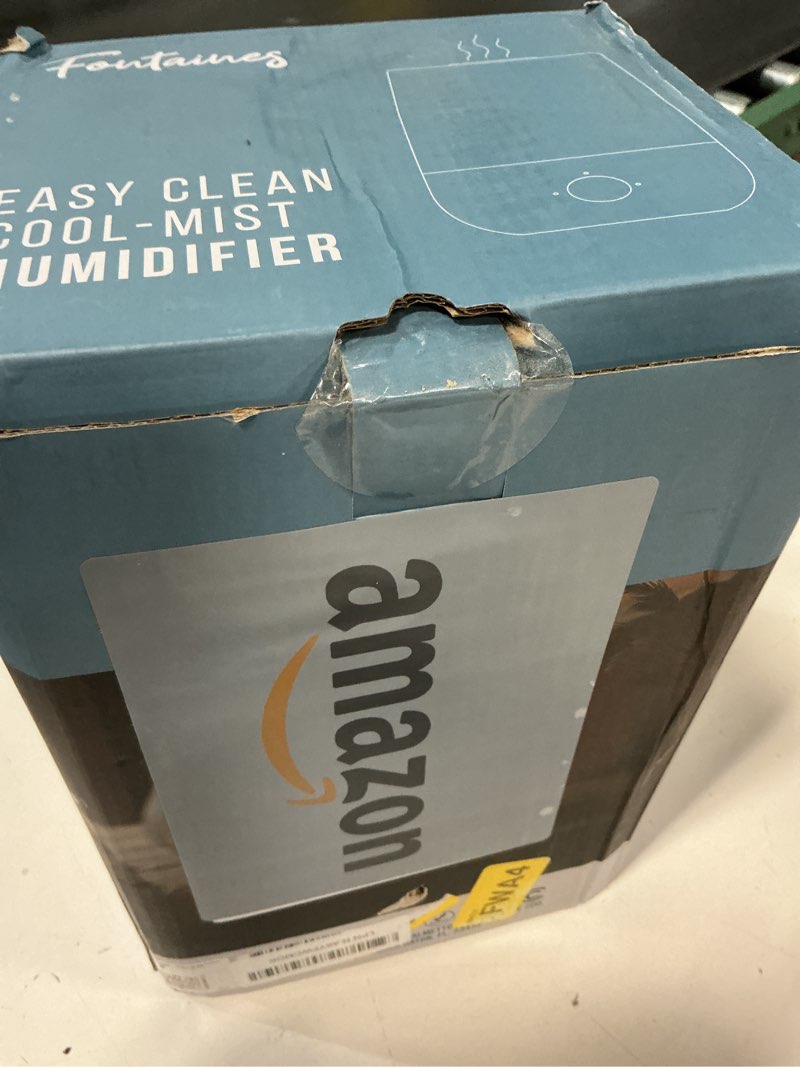 Condition photo showing Good Condition for Fontaines Luxury Top-Fill Cool Mist Humidifier - 360° Ultra-Fine Spray, Whisper-Quiet Operation, Dishwasher-Safe Tank, Nightlight & Auto Shut-Off, Easy to Clean for Home, Bedroom, Baby Nursery