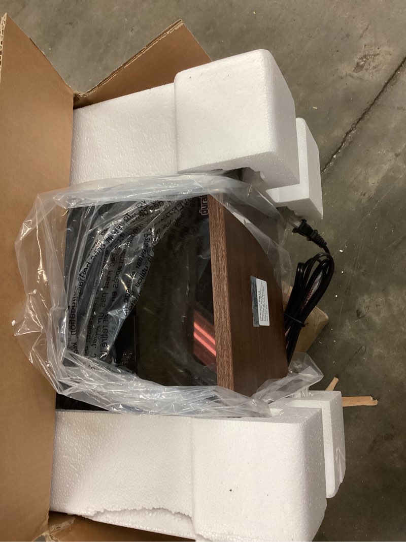 Condition photo showing Good Condition for Duraflame Tabletop Portable Electric Heater & Fireplace SIMPLY WALNUT 