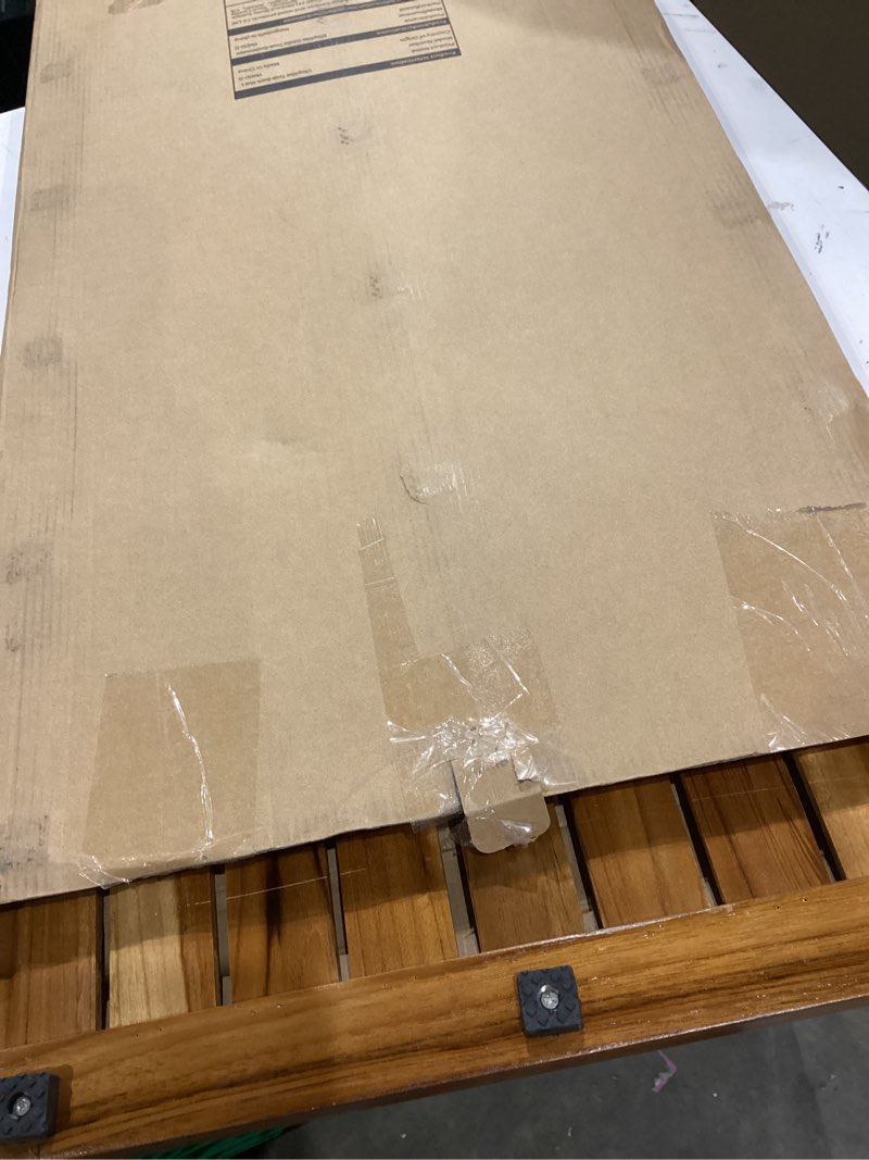 Condition photo showing Good Condition for Utoplike Teak Bath Mat, Large Wood Shower Mats for Bathroom, 31.7"x17.9" Sturdy Floor Mat for Indoor Spa or Outdoor
