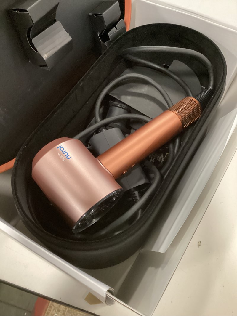 Condition photo showing As Is for Dyson Supersonic Nural™ Hair Dryer Amber Silk