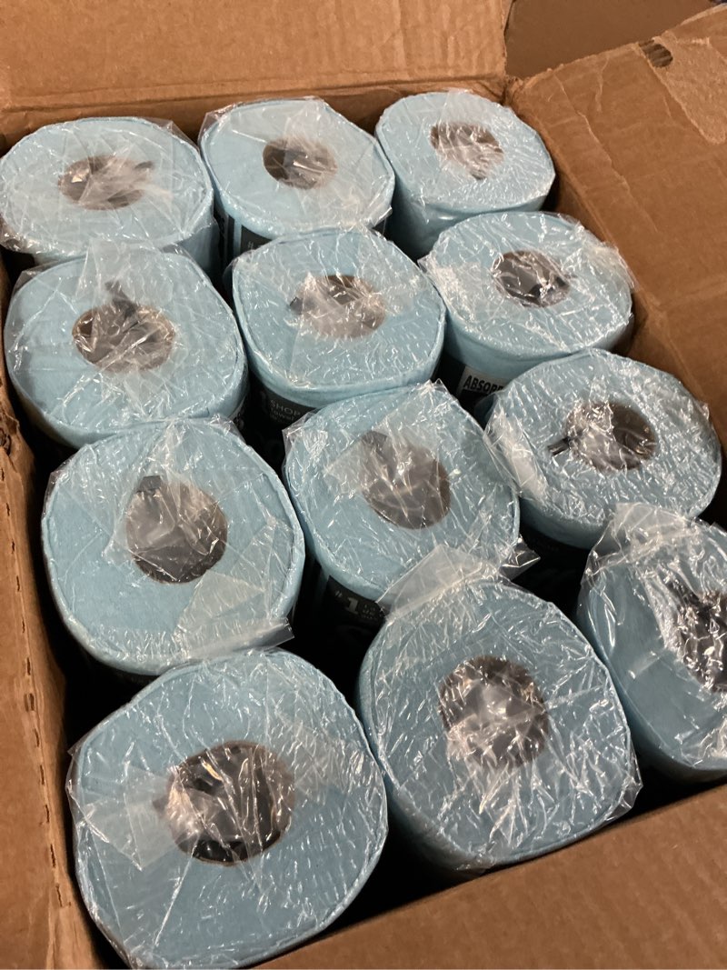 Condition photo showing New/Like New for scott shop towels, standard roll (75147), 10.4 x 11, blue, 55/roll, 12 rolls/carton