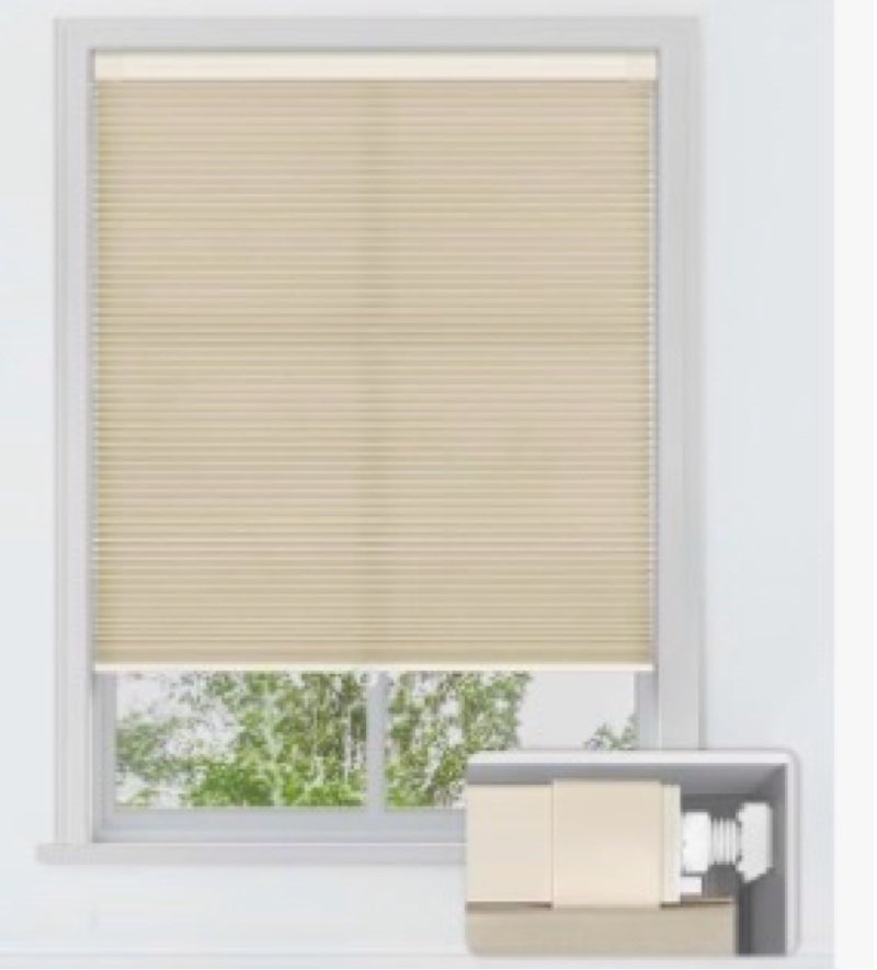 No tools no drill cellular shade beige (unknown size)