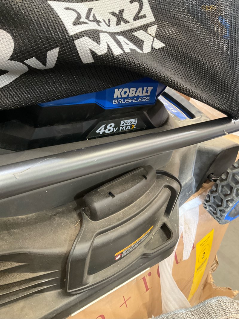 kobalt 48v max (24vx2) 21-in self-propelled mower