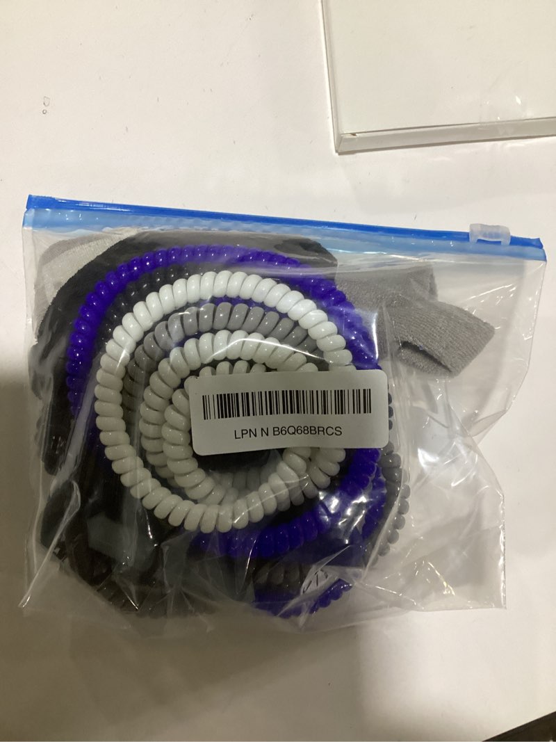 Condition photo showing Good Condition for Sensory Necklaces for Chewing Boys Girls, 16 Pack Stretchy Coil Bracelets Chewing Necklace for Kids Sensory with Autism, ADHD, SPD, Silicone Chewy Necklace Sensory for Biting, Teething Anxiety Needs