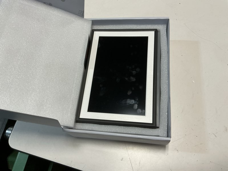 Condition photo showing New/Like New for BIGASUO 10.1" Digital Calendar, Smart Touchscreen Interactive Display, Electronic Organizer for Monthly, Weekly & Daily Agenda, Chore Chart, Meal Planner, To Do List, Family Schedules, Picture Frame Black 10.1 Inches