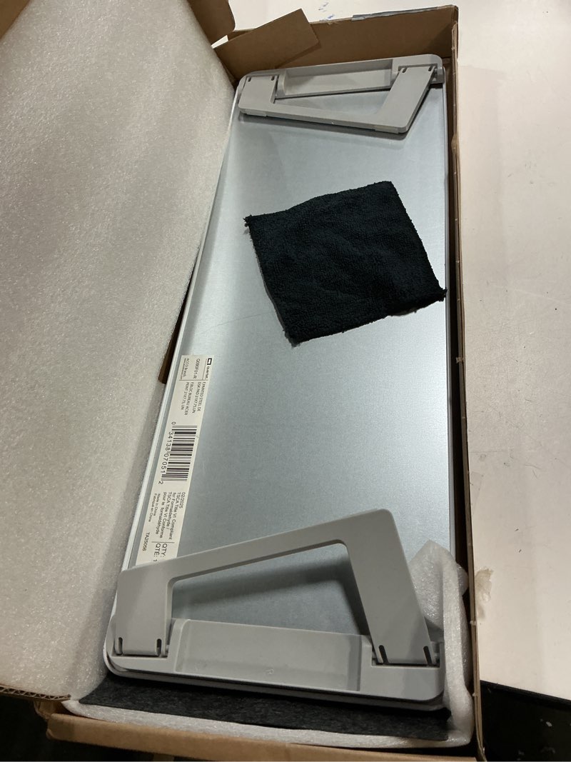 Condition photo showing Good Condition for Quartet Dry Erase White Board, Magnetic Desktop Computer Pad for Notetaking, 21" x 7-3/4” Whiteboard, 1 Dry Erase Marker and Keyboard Pad, White Surface (Q090F01-R)