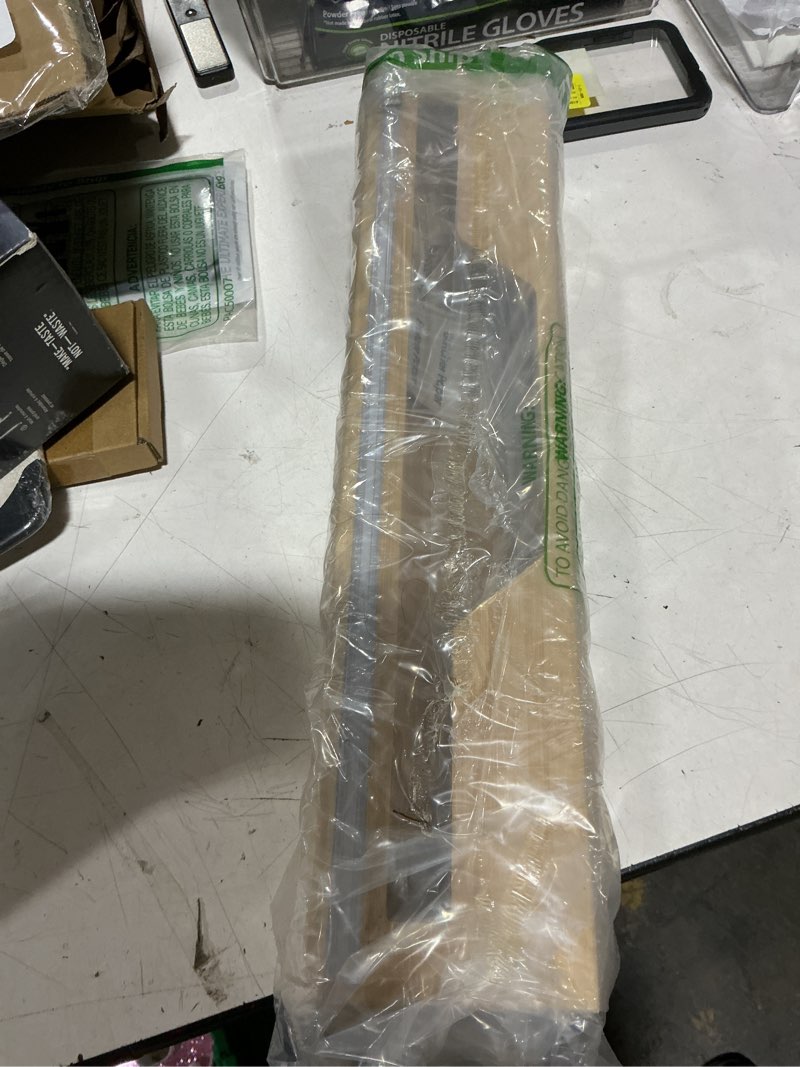 Condition photo showing New/Like New for libreshine 15 inch parchment paper dispenser with cutter for costco-sized roll, bamboo kitchen drawer organizer for foil & wax paper, wall-mounted large food wrap holder