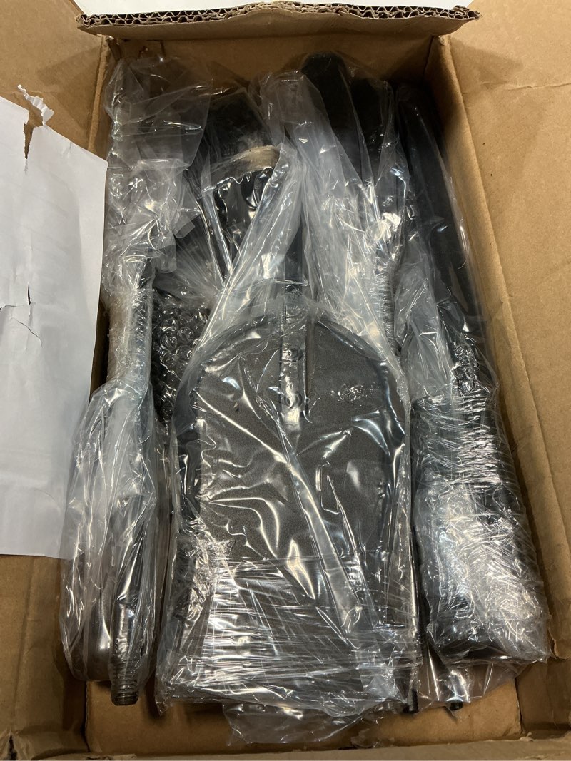 Condition photo showing New/Like New for Tomersun Fireplace Tools 5 Pcs 31.5In Fireplace Tool Set Indoor Fireside Accessories Large Fire Place Tools Set Outdoor Fireplace Kit with Poker Shovel Tongs Brush, Stand Updated Round Base