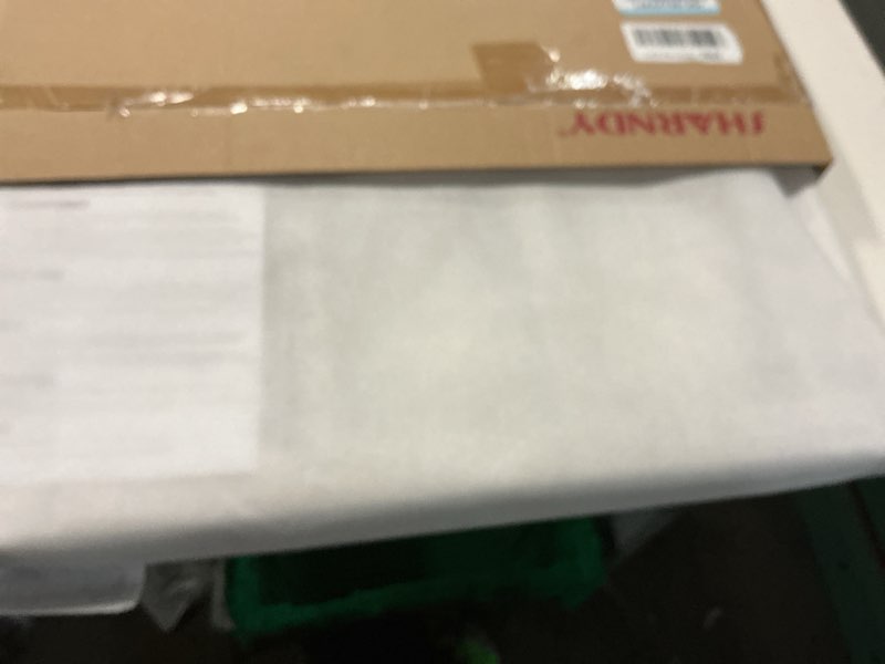 Condition photo showing Good Condition for harndy electric towel rack with voice control for alexa & google home,tuya - wall-mounted bathroom heating towel warmer,plug-in,stainless steel material (square brushed with timer, 4 bar)
