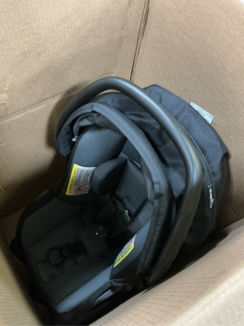 Condition photo showing Good Condition for Evenflo LiteMax 30 Infant Car Seat (Knoxville Gray)