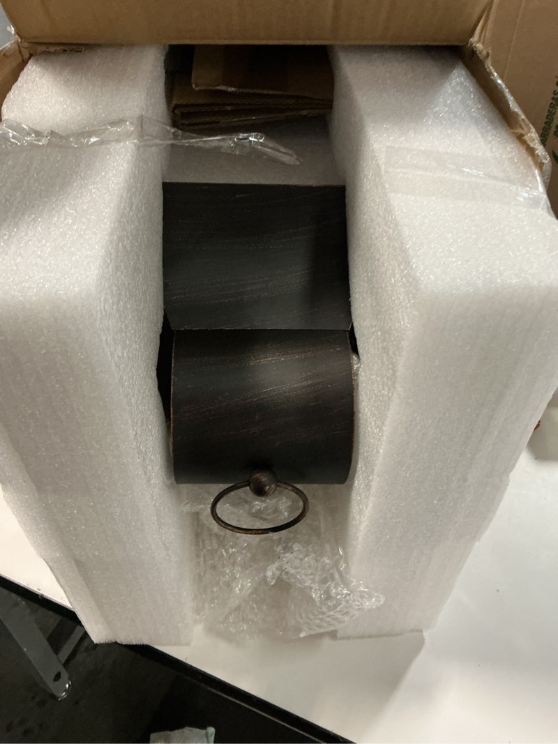 Condition photo showing Good Condition for DECORKEY 3Pack Lanterns Decorative Outdoor & Indoor, Large Square Lanterns Decorative for Front Porch, Metal Frame Candle Holders with Glass, Vintage Patio, Pathway, Balcony, Garden, Yard Decor