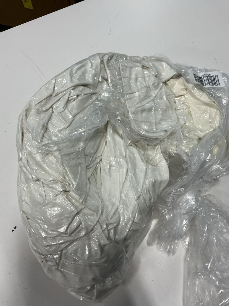 Condition photo showing Good Condition for bamboo fitted sheet set, queen, ivory