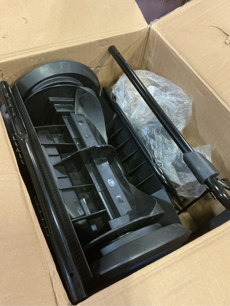 Condition photo showing As Is for Westinghouse WSnow18 Corded Snow Blower 18 Inch, Dual LED Lights, Electric Snow Blower with 25ft Throwing Distance, Plows 650lbs/min, Adjustable Chute
