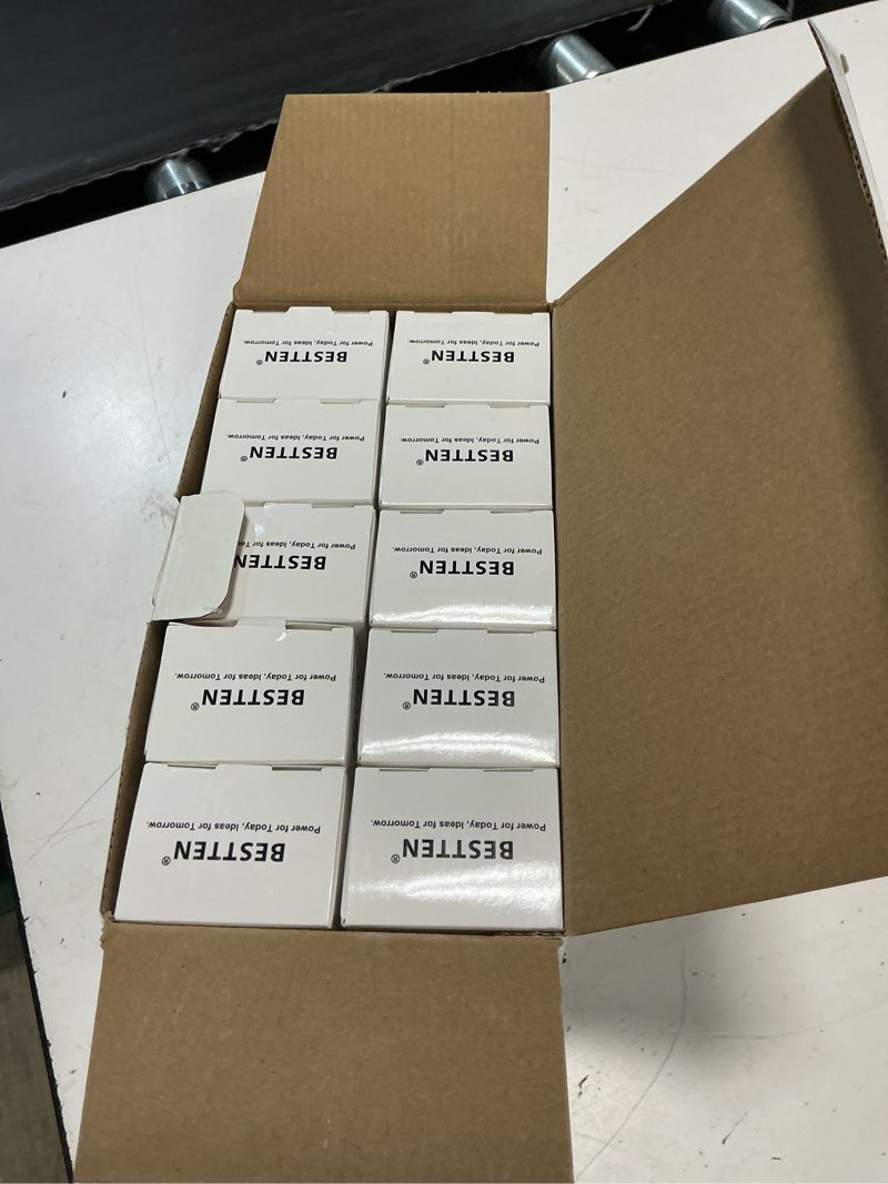 Condition photo showing New/Like New for bestten 10 pack dimmer light switch, single pole or 3-way, slide dimmer switches, compatible with dimmable led, cfl, incandescent and halogen bulb, neutral wire not required, 120vac, ul listed, white 10 white
